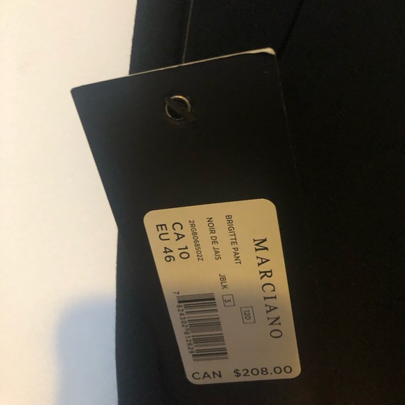 Marciano pants. Black. Size 10. New - Picture 2 of 3